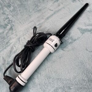 Hot Tools Nano Ceramic Tapered Curling Iron HTBW1851 0.5–1" Barrel Black White
